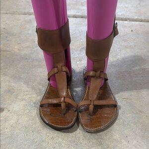 Sam Edelman Brown Gladiator Sandals
